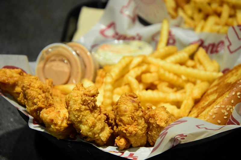 Opening of Raising Cane's